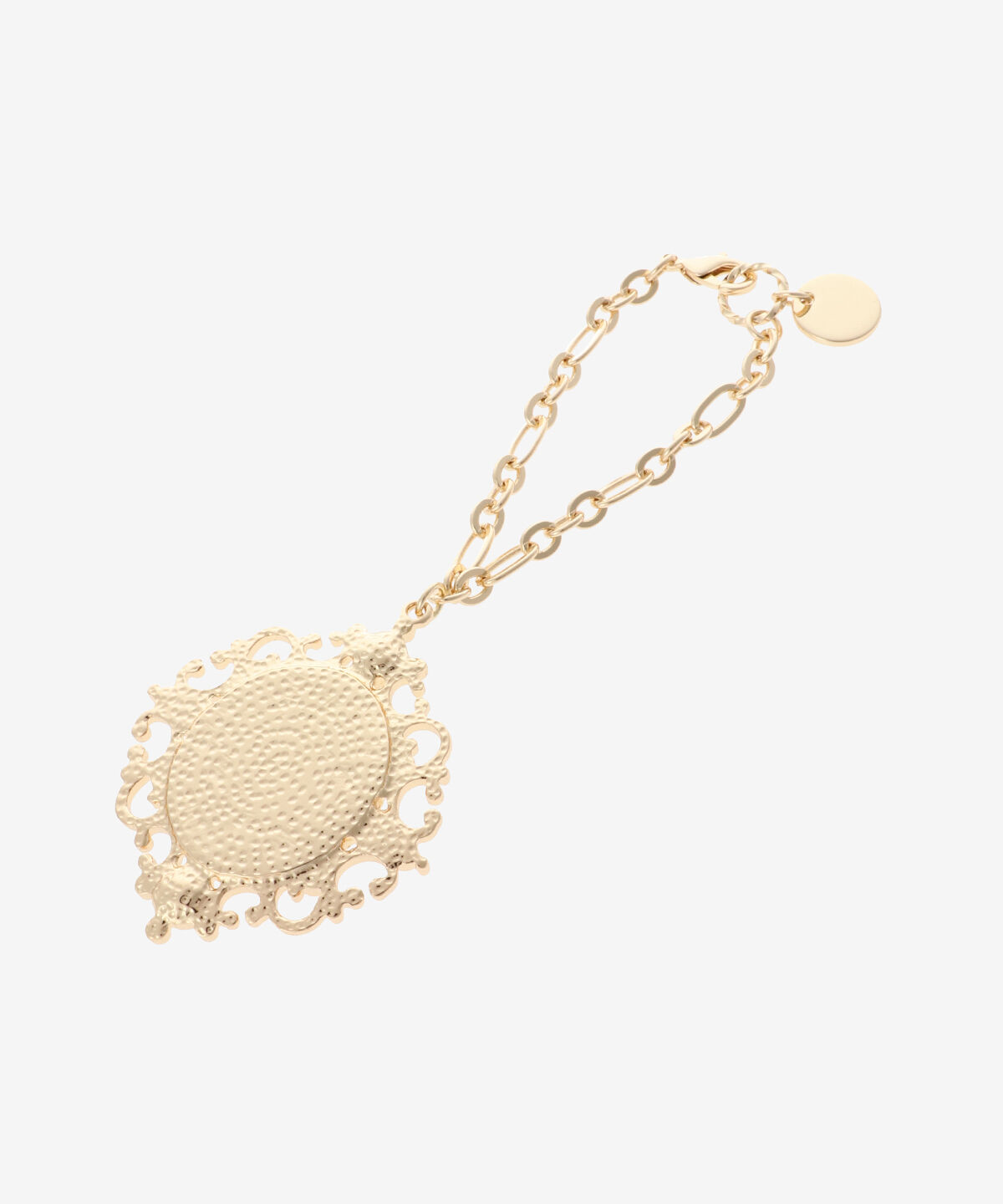 Samantha Vega「クリアカメオ風イニシャルチャーム（M）」|チャーム・キーホルダー|