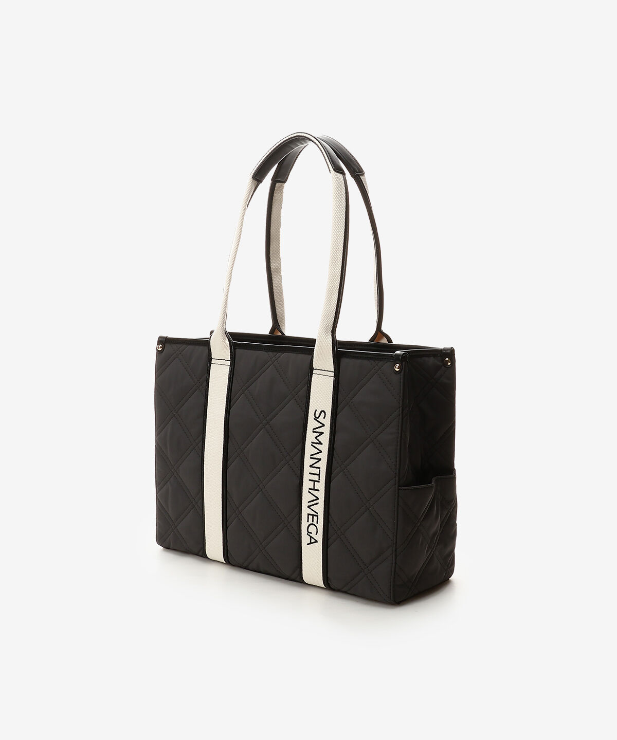 Samantha Vega「ロゴテープキルティングA4トートバッグ」|トートバッグ|