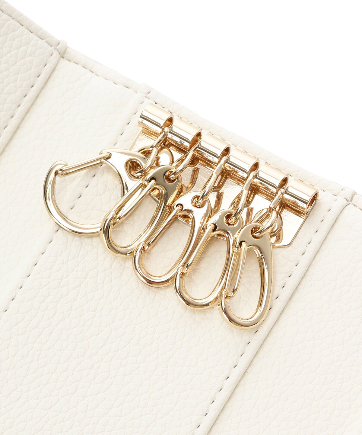 Samantha Vega「ソリッドリボンツイードキーケース」|キーケース|