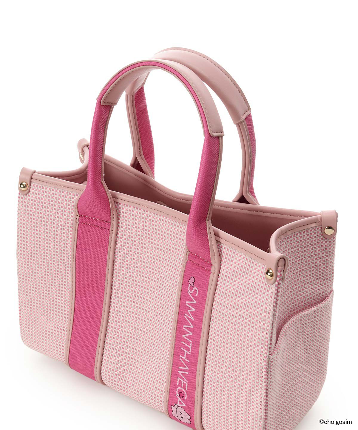 Samantha Vega「チェゴシム&times;SAMANTHAVEGA　「うさゴシム」ロゴテープバッグ」|ハンドバッグ|