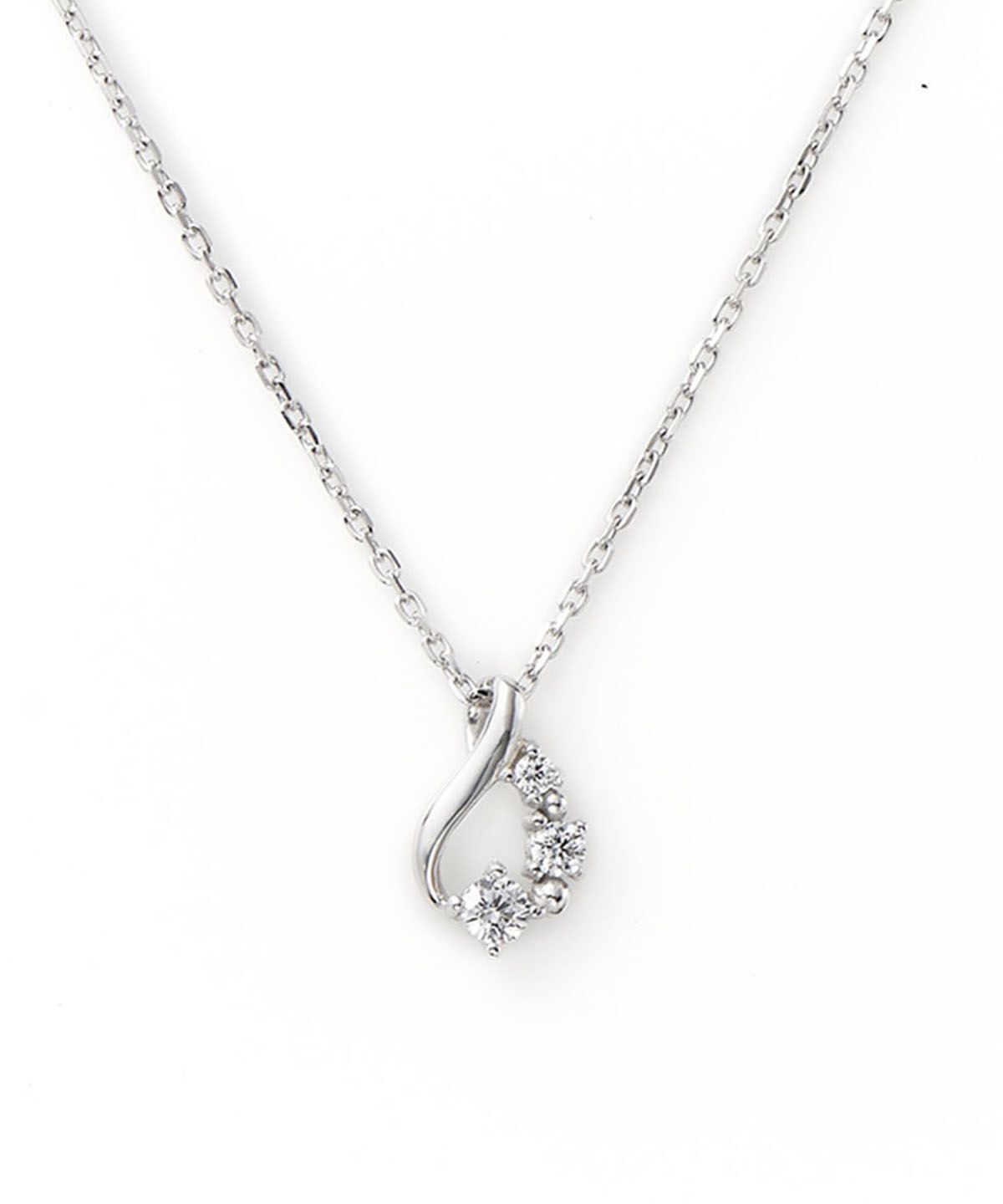 SAMANTHA SILVA「ドロップネックレス」|ネックレス|SILVER rhodiumﾒｯｷ