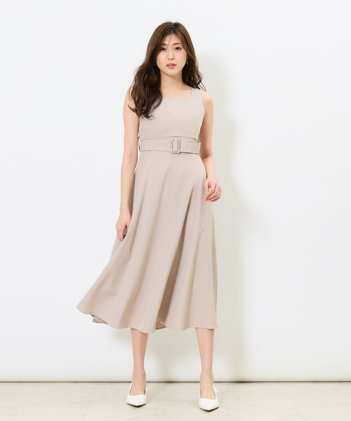 アンドクチュール「トレンチライクアンサンブルワンピース」|ワンピース|