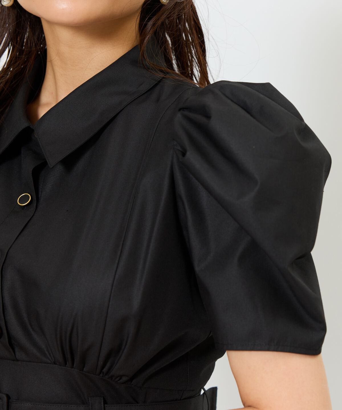 アンドクチュール「アシメプリーツティアードワンピース」|ワンピース|