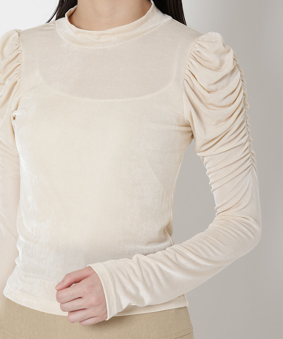 REDYAZEL「パワーショルダートップス」|Tシャツ・カットソー|