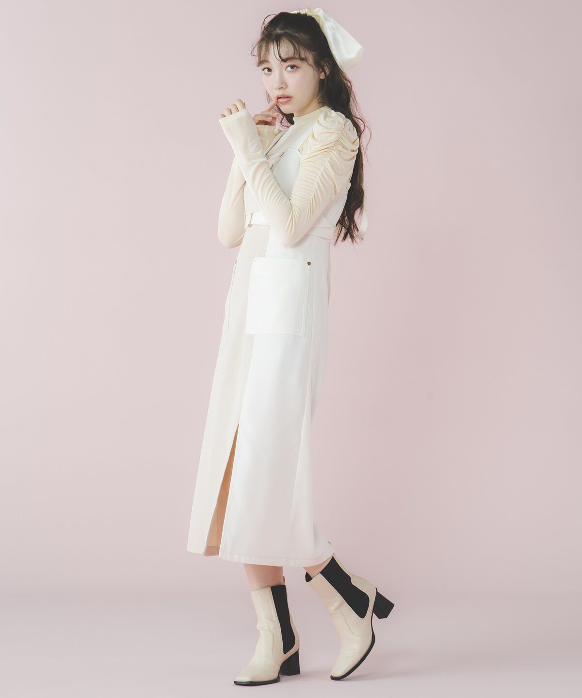 REDYAZEL「パワーショルダートップス」|Tシャツ・カットソー|