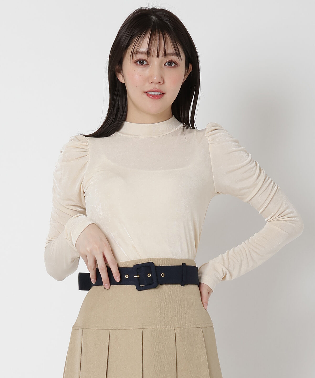 REDYAZEL「パワーショルダートップス」|Tシャツ・カットソー|