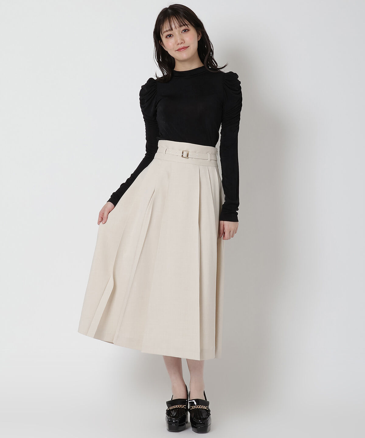 REDYAZEL「パワーショルダートップス」|Tシャツ・カットソー|