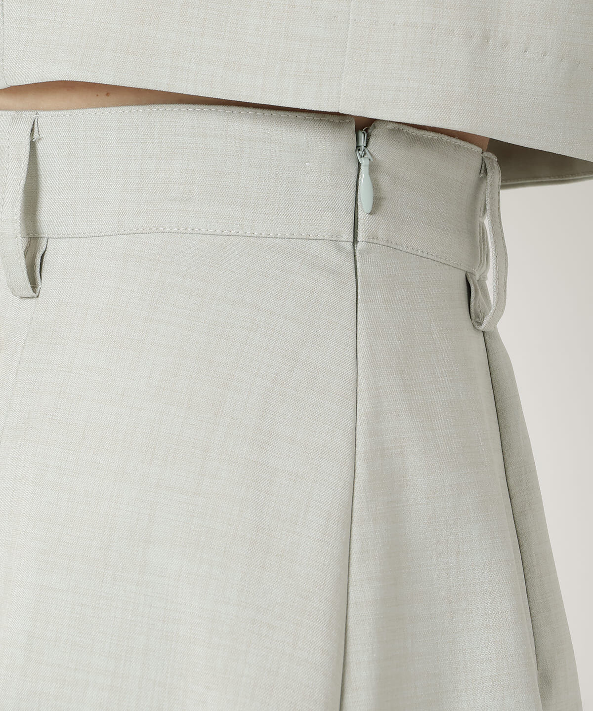 REDYAZEL「ボタン付きボックスプリーツスカート」|台形|