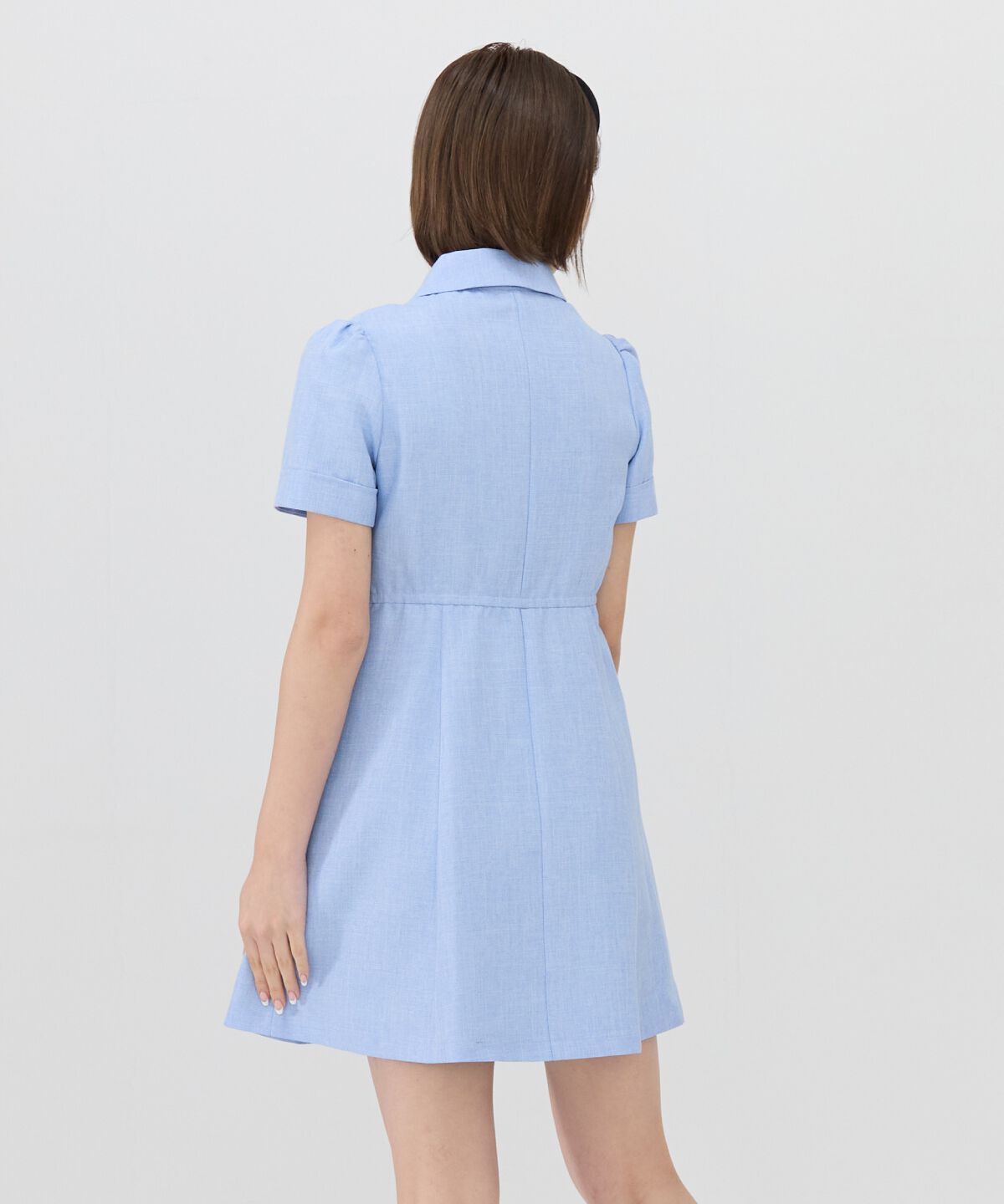 REDYAZEL「エンブレムボタンシャツワンピース」|ワンピース|