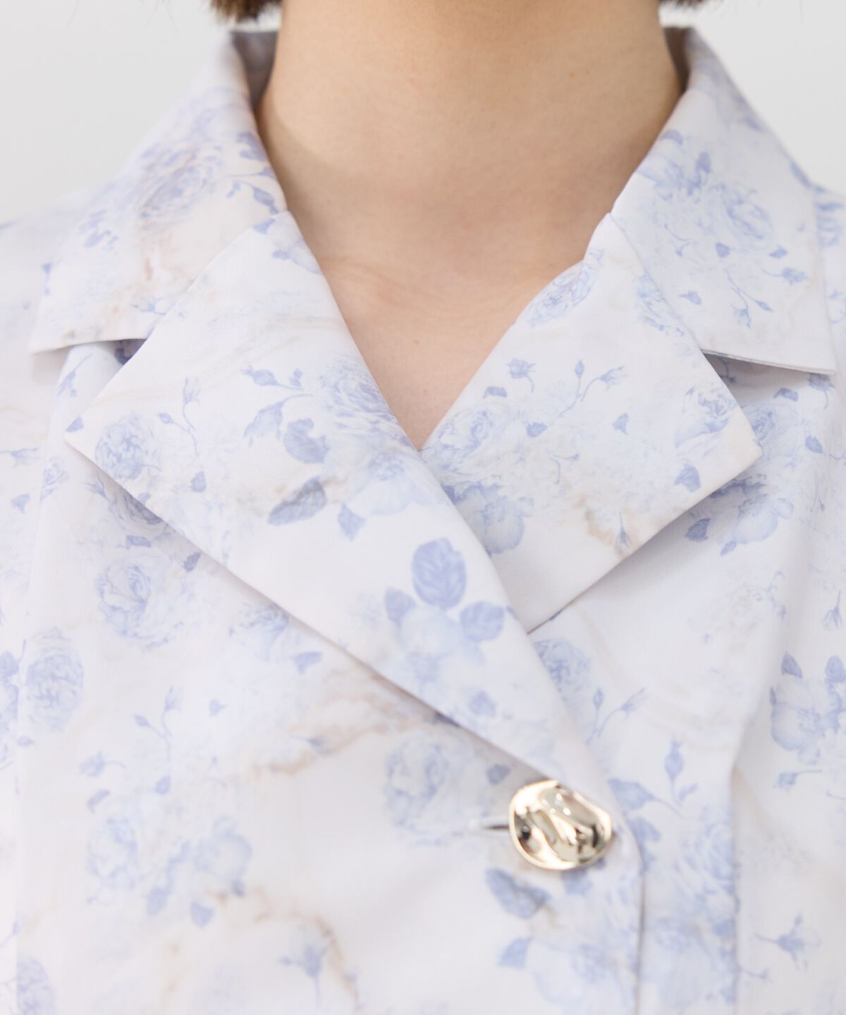 REDYAZEL「ローズプリントロングワンピース」|ワンピース|