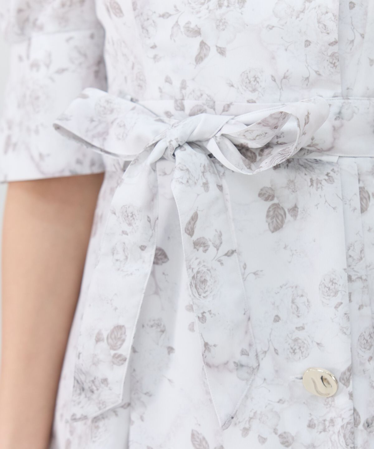 REDYAZEL「ローズプリントロングワンピース」|ワンピース|