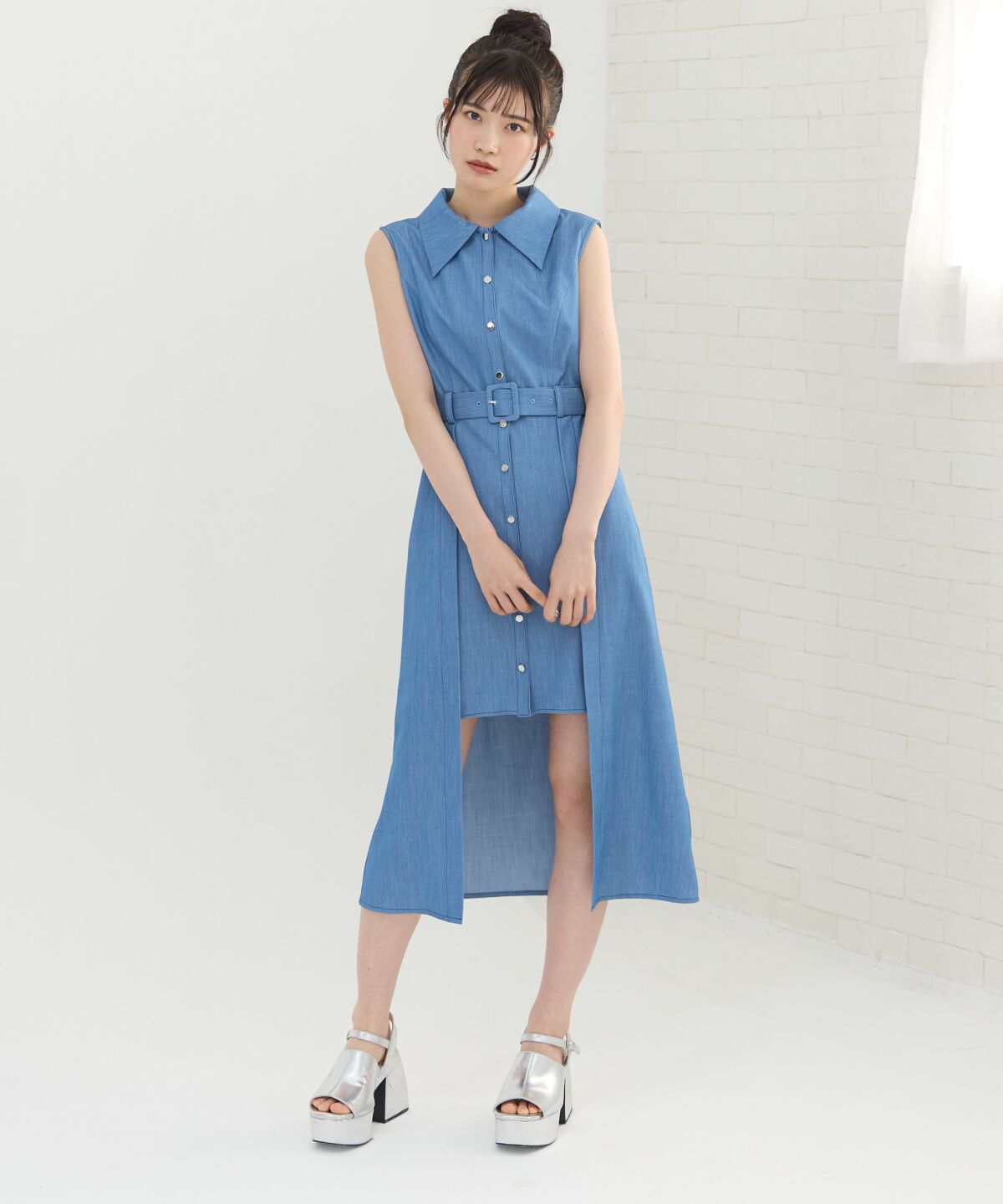 REDYAZEL「イレヘムシャツワンピース」|ワンピース|