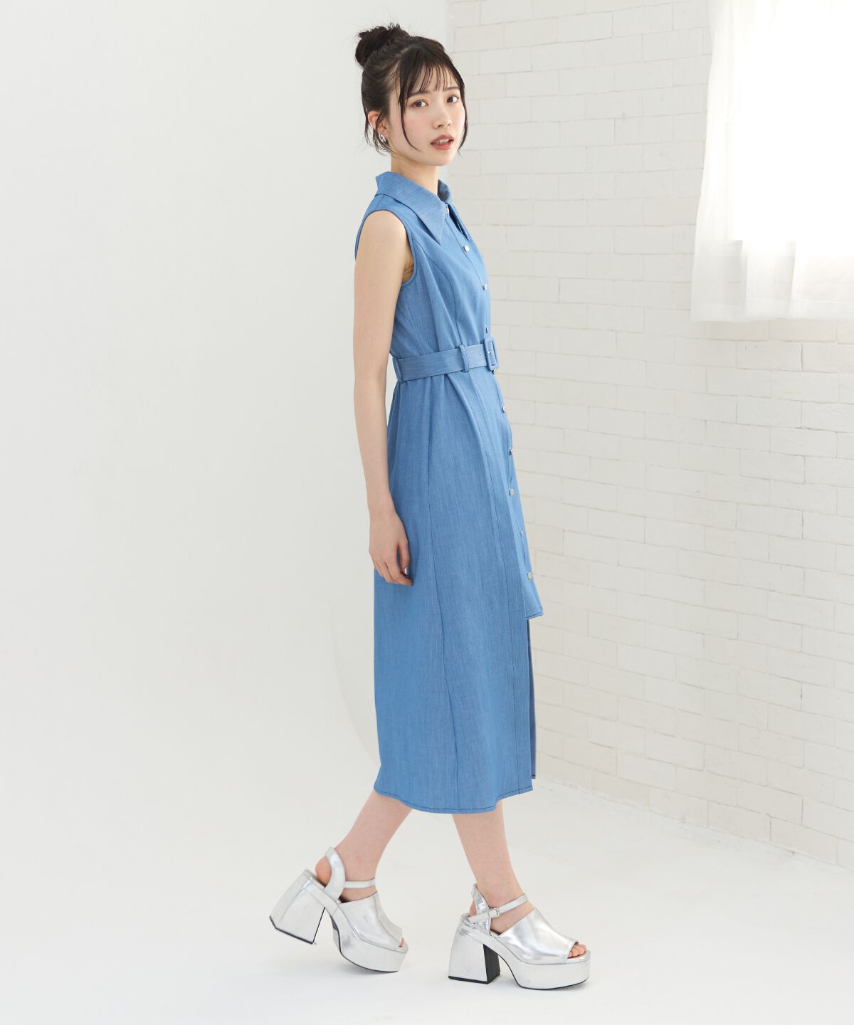REDYAZEL「イレヘムシャツワンピース」|ワンピース|