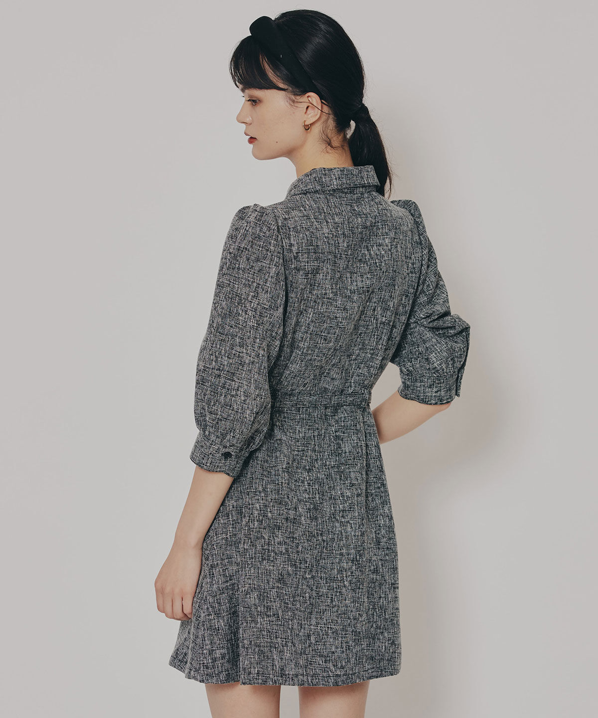 REDYAZEL「カラーミックスフロントZIPワンピース」|ワンピース|