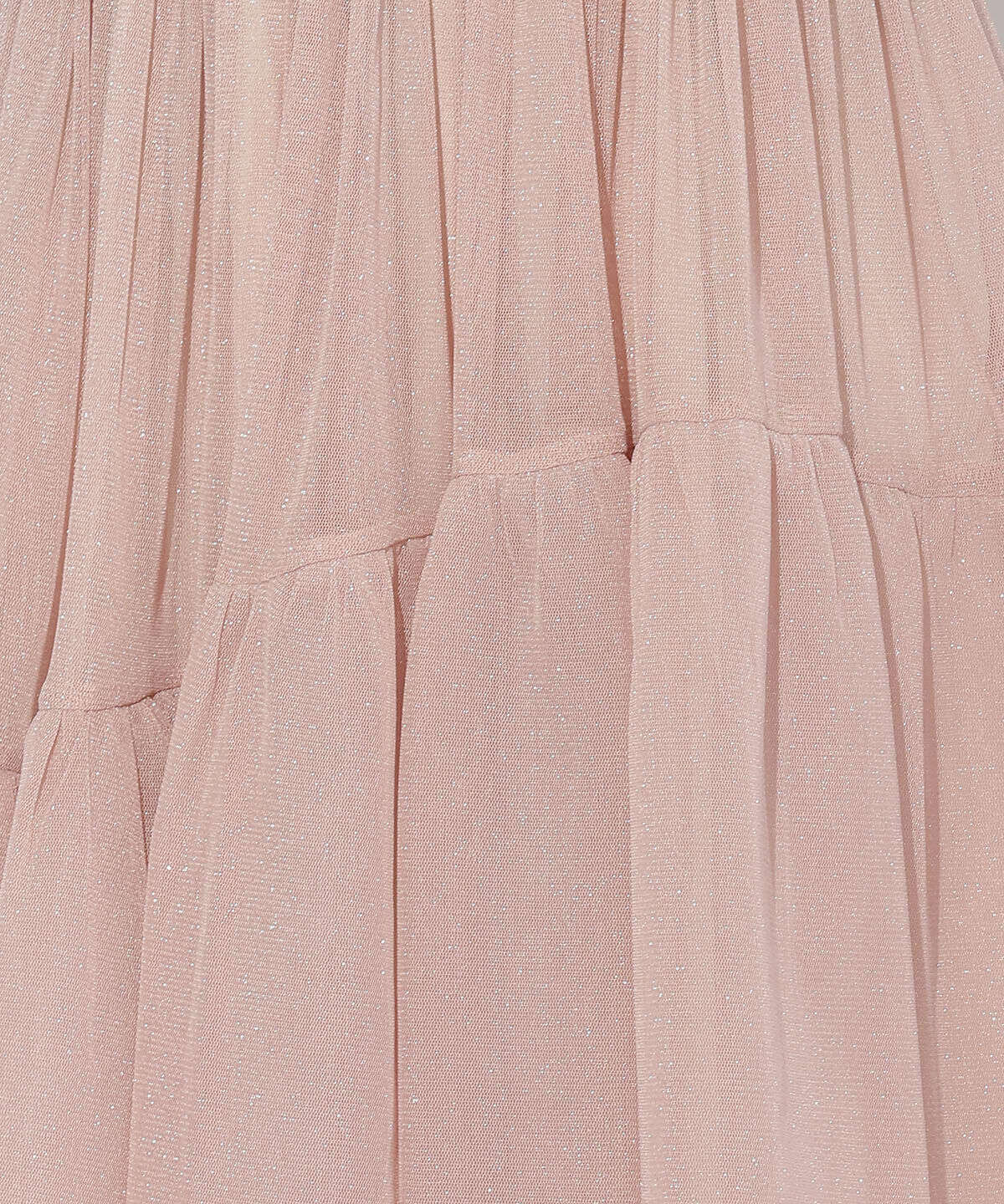 WILLSELECTION「ラメチュールボリュームスカート」|フレア|