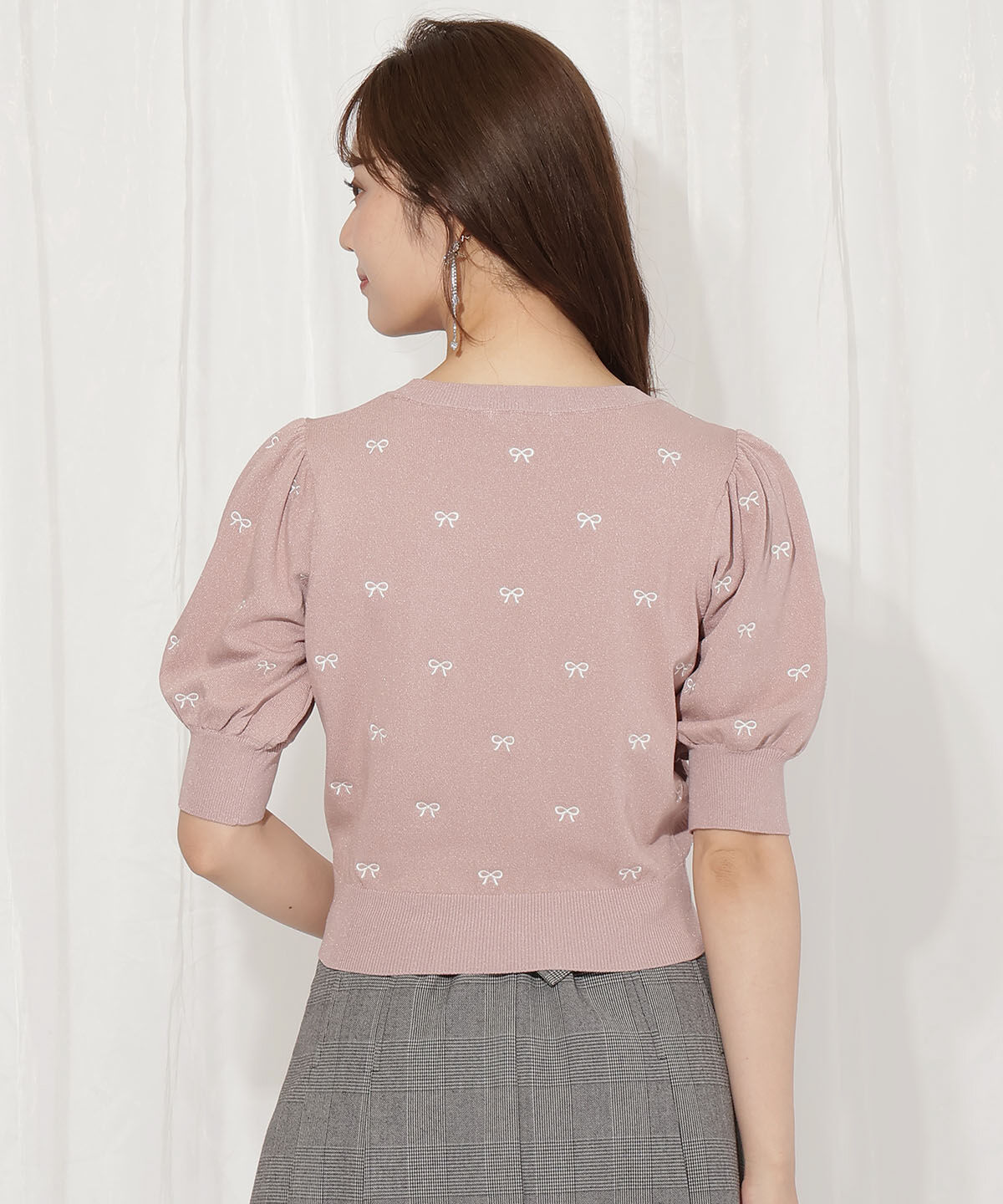 WILLSELECTION「バリエーションニット（リボン）」|ニット・セーター|