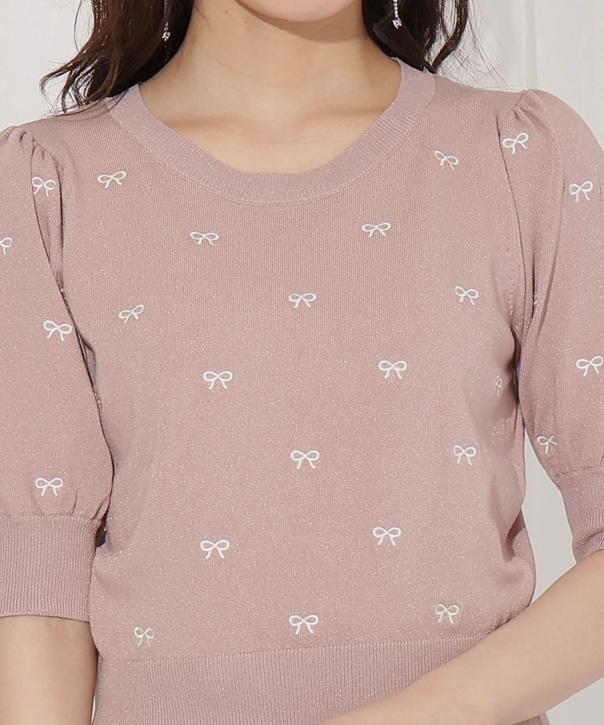 WILLSELECTION「バリエーションニット（リボン）」|ニット・セーター|