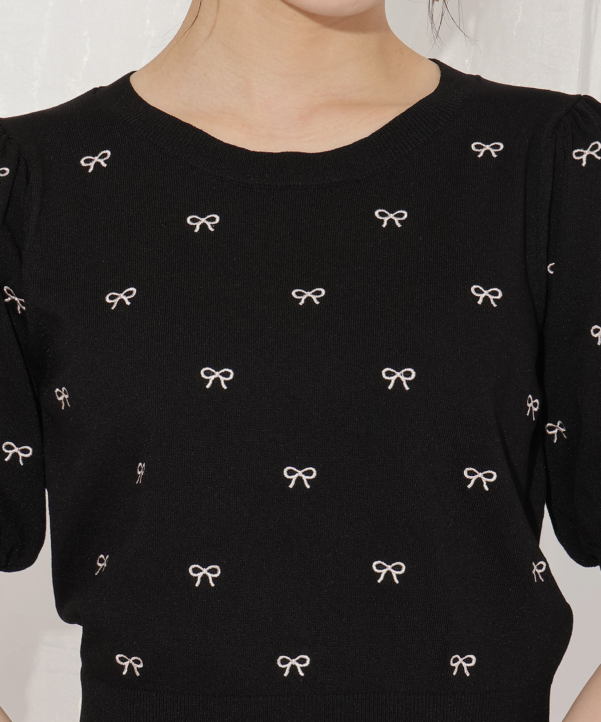 WILLSELECTION「バリエーションニット（リボン）」|ニット・セーター|