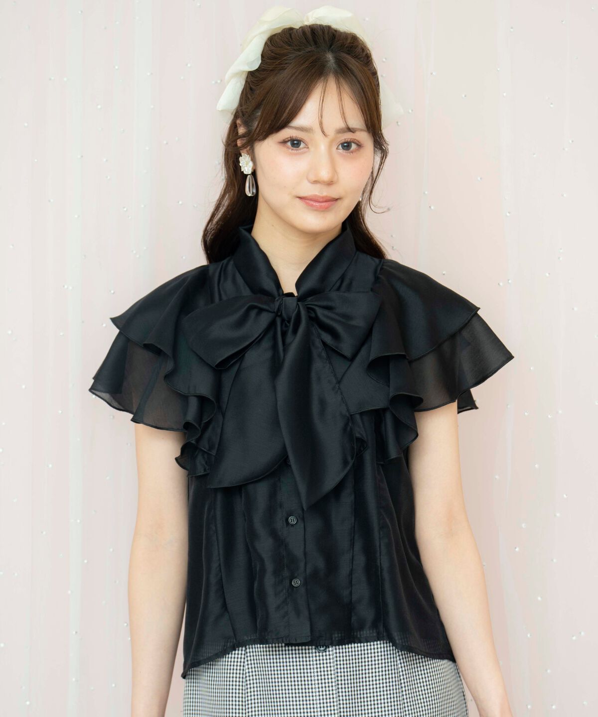 WILLSELECTION「メロウラッフルフリルブラウス」|シャツ・ブラウス|