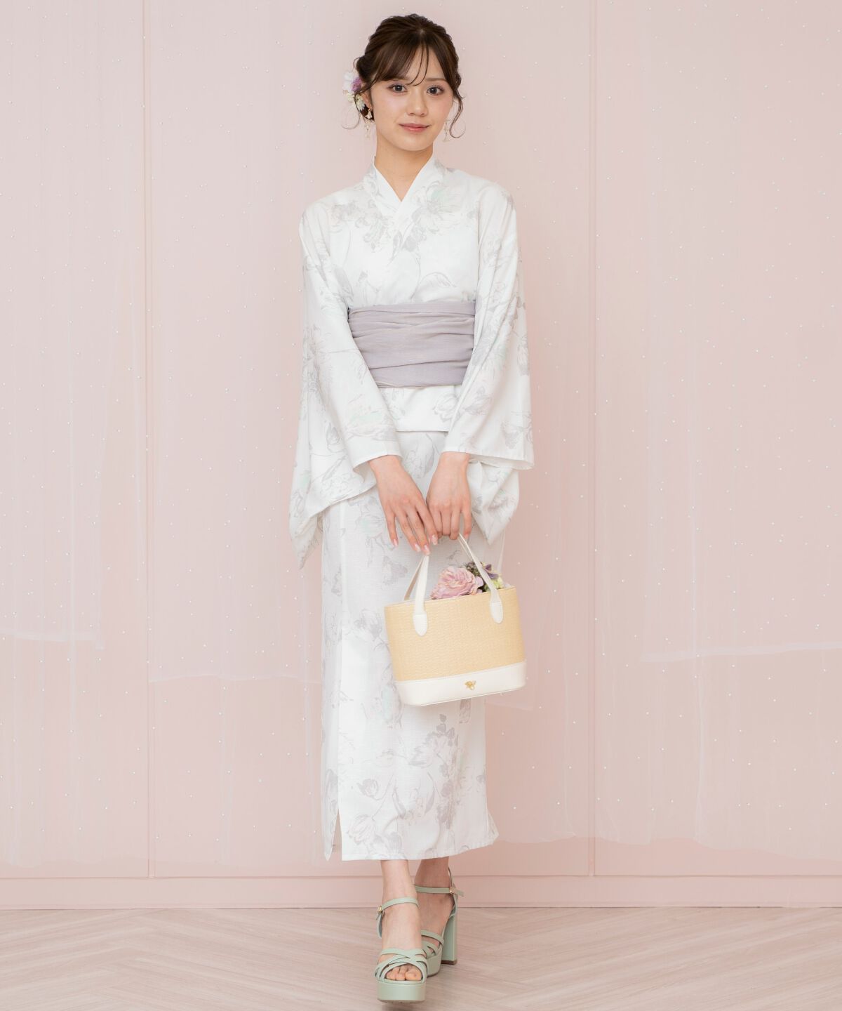 WILLSELECTION「ニュアンスフラワー浴衣SET」|その他|