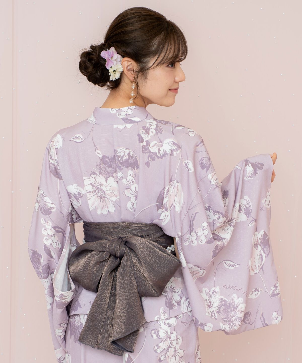 WILLSELECTION「ニュアンスフラワー浴衣SET」|その他|