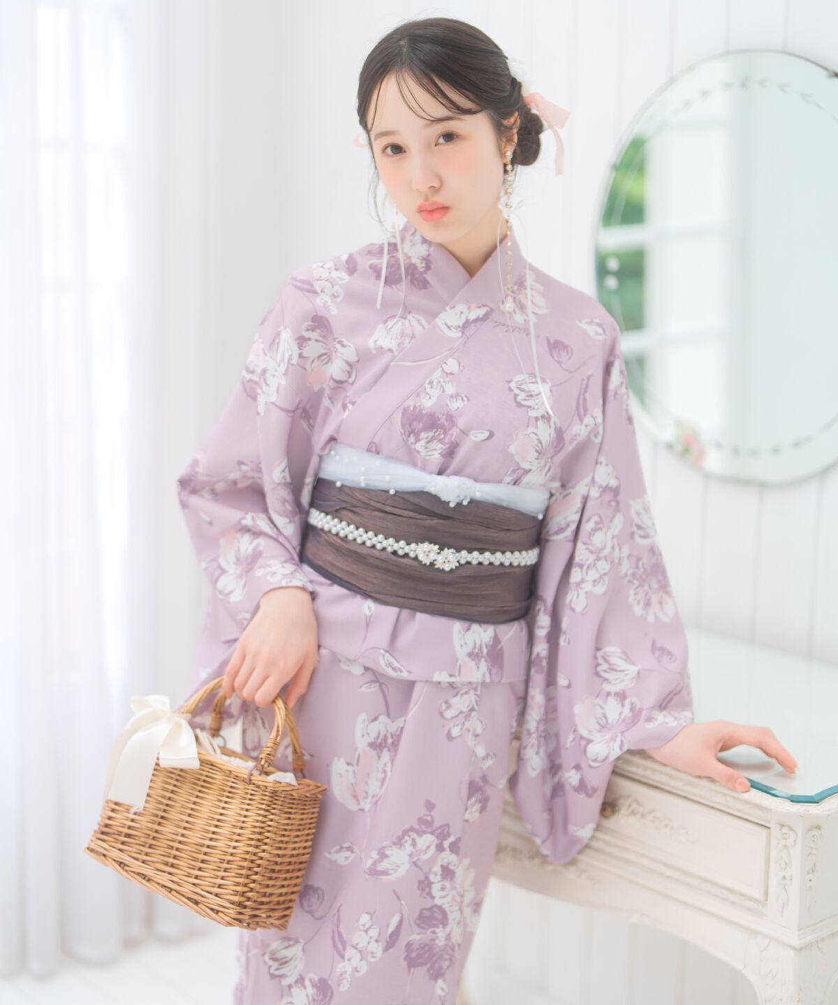 WILLSELECTION「ニュアンスフラワー浴衣SET」|その他|