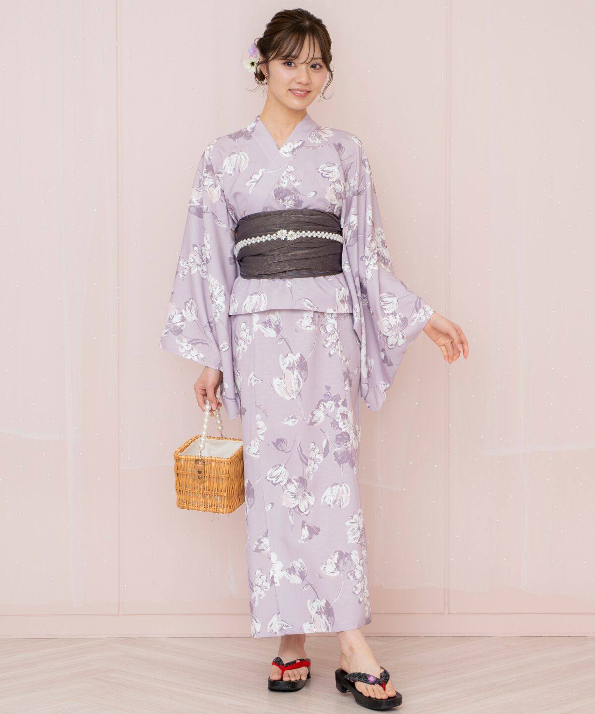 WILLSELECTION「ニュアンスフラワー浴衣SET」|その他|
