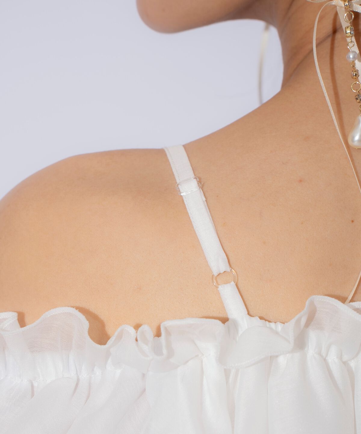 WILLSELECTION「シャーリングオフショルブラウス」|シャツ・ブラウス|