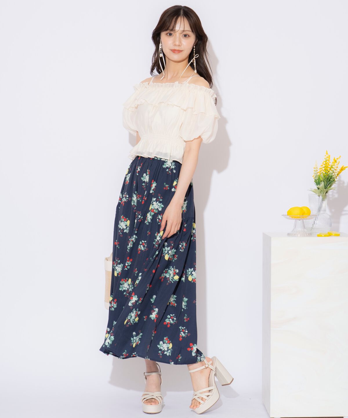 WILLSELECTION「シャーリングオフショルブラウス」|シャツ・ブラウス|