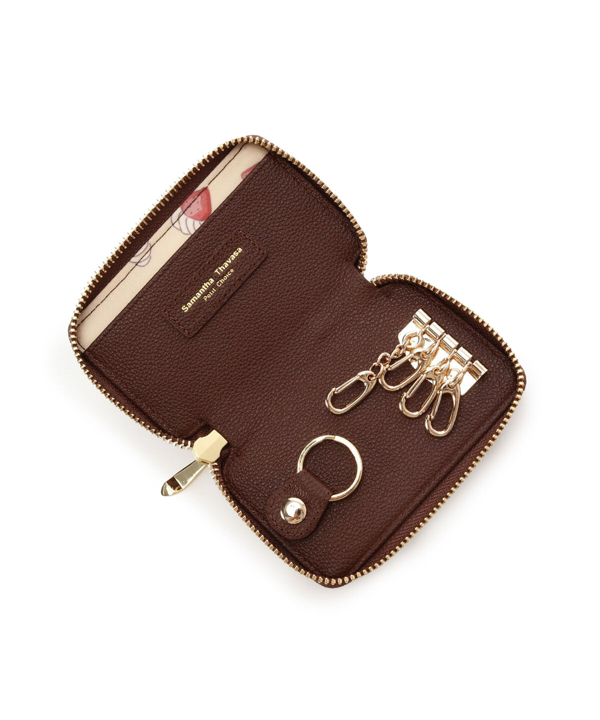 Samantha Thavasa Petit Choice「ケーキキルト キーケース」|キーケース|