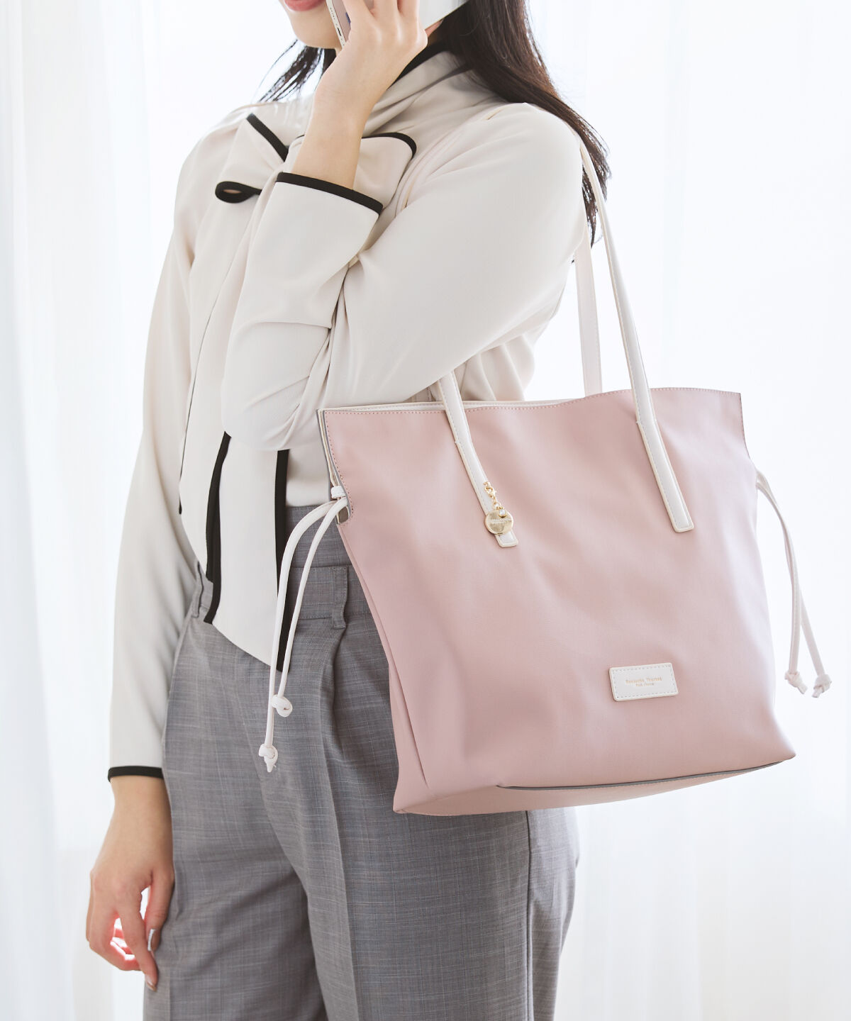 Samantha Thavasa Petit Choice「フェイクレザー トートバッグ」|トートバッグ|