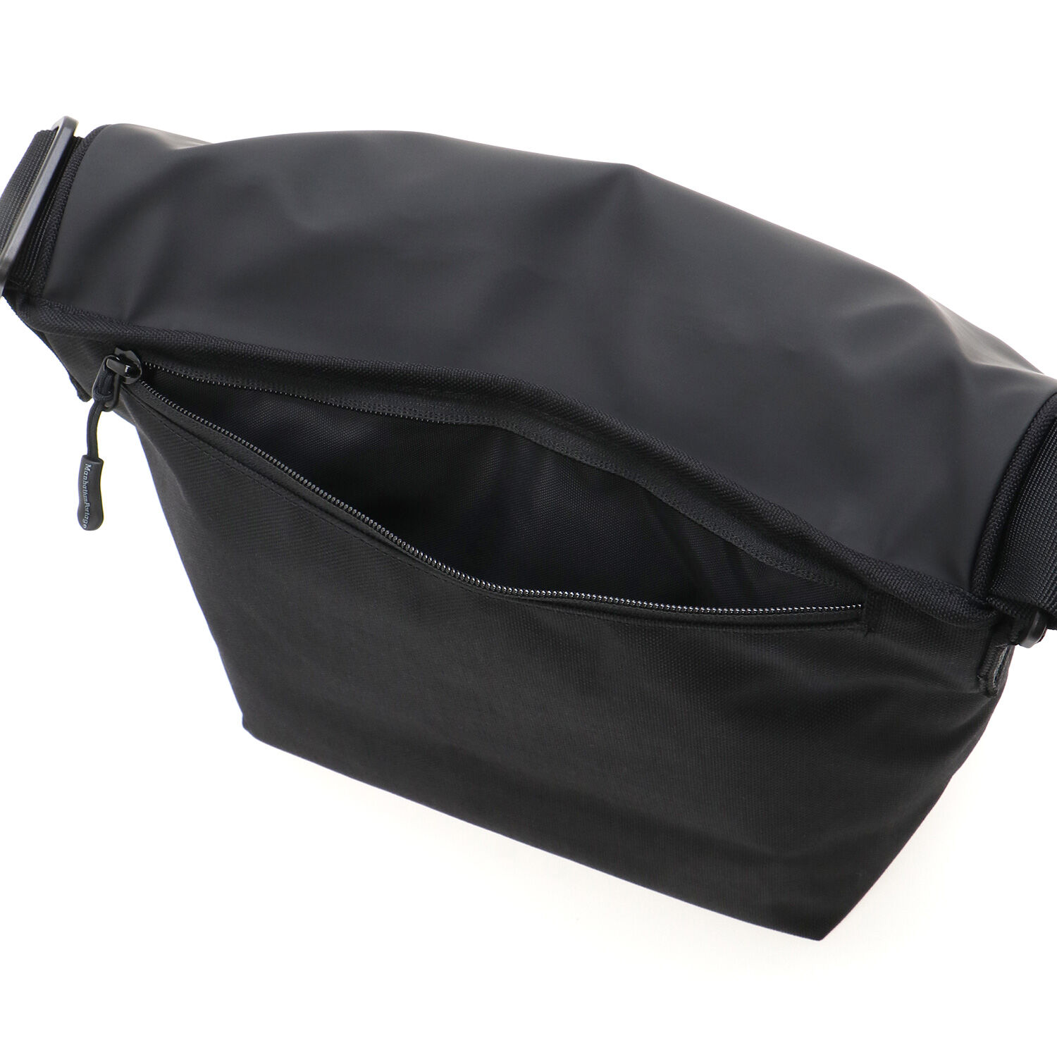 Manhattan Portage「Nylon Messenger Bag JR Back Pocket W/ Divider Magnet VEG Leather 600D HYDR」|ショルダー・メッセンジャー|