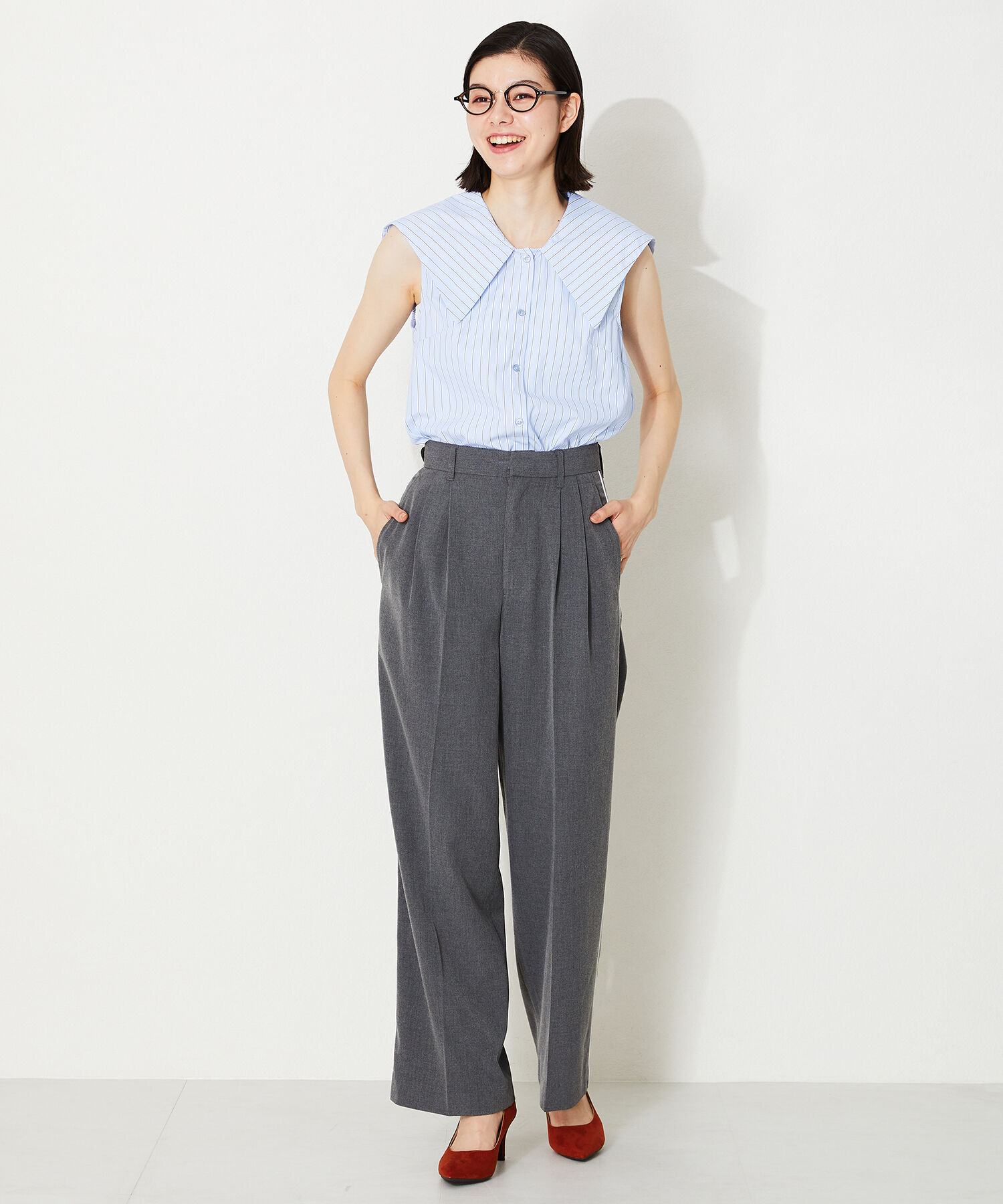 ORiental TRaffic「【跳べるパンプス/シリーズ累計１５０万足突破】 ポインテッドトゥ ヒール パンプス /R-3201 クッション」|パンプス|