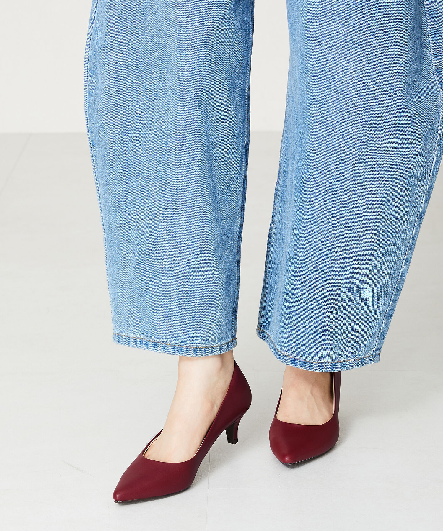 ORiental TRaffic「【跳べるパンプス/シリーズ累計１５０万足突破】ミドルヒール パンプス /R-3202 オフィス」|パンプス|