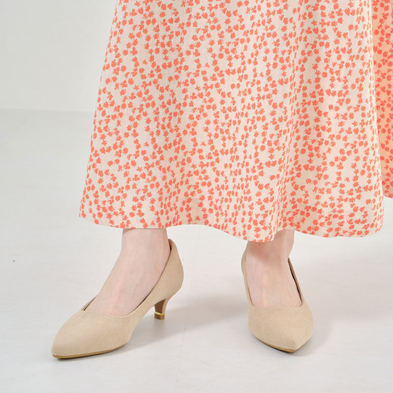 ORiental TRaffic「【跳べるパンプス/シリーズ累計１５０万足突破】メタリックラインヒール/R-3206 パンプス オケージョン」|パンプス|