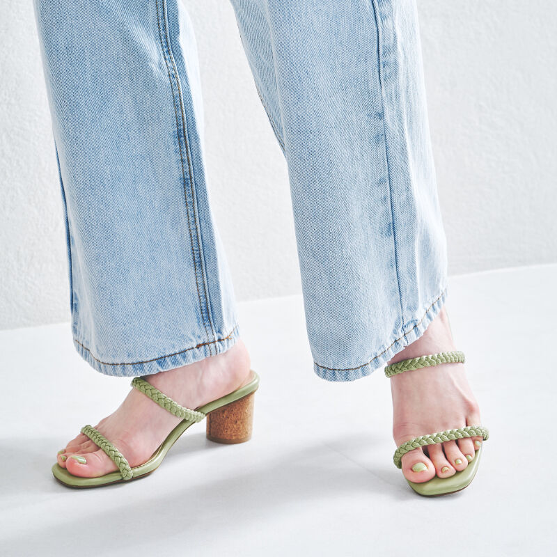 WA Oriental TRaffic「編み込みダブルベルトサンダル/22211」|サンダル|