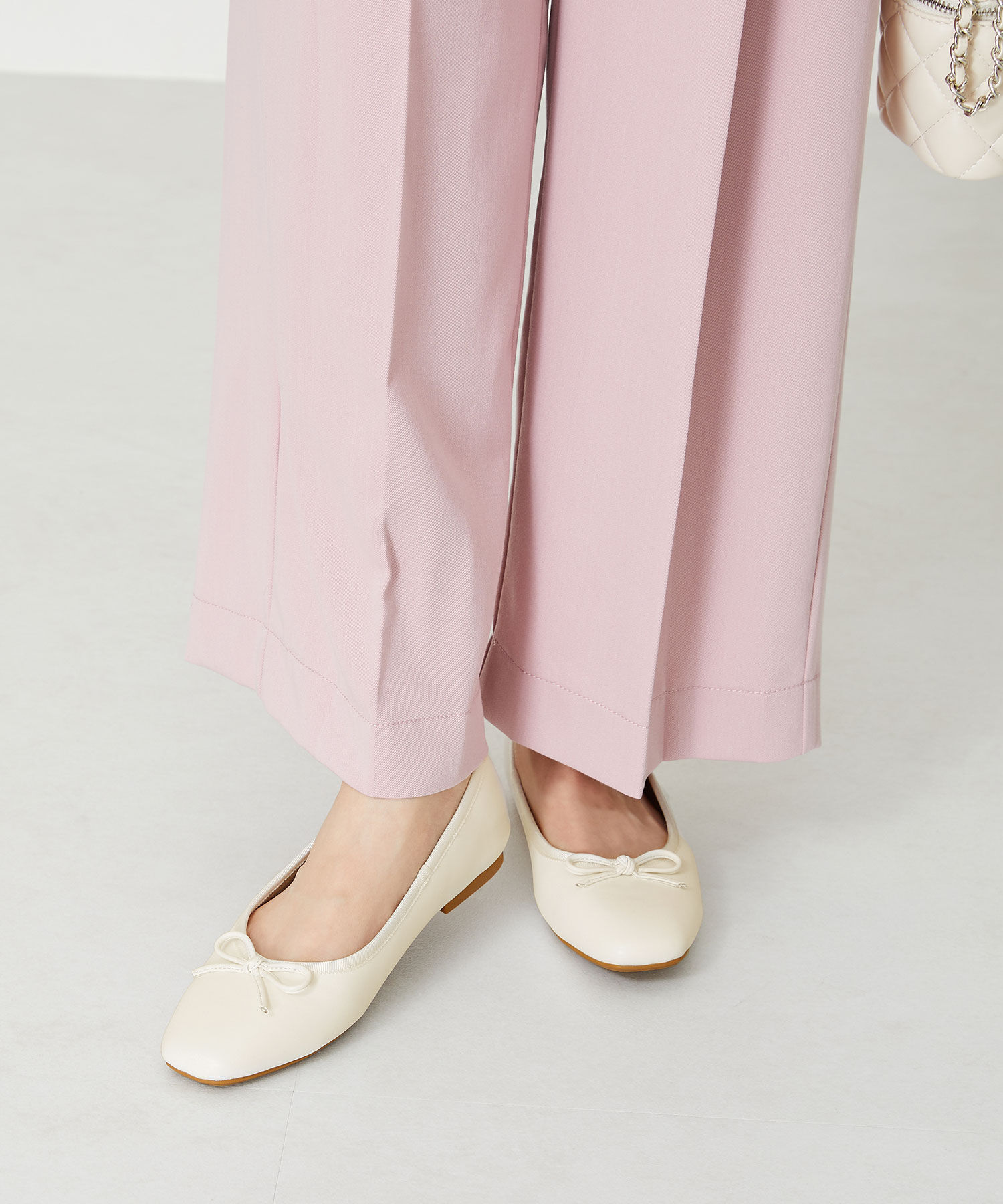 ORiental TRaffic「【跳べるパンプス/シリーズ累計１５０万足突破】 バレエシューズ /R-3208 厚手クッション フラット」|パンプス|