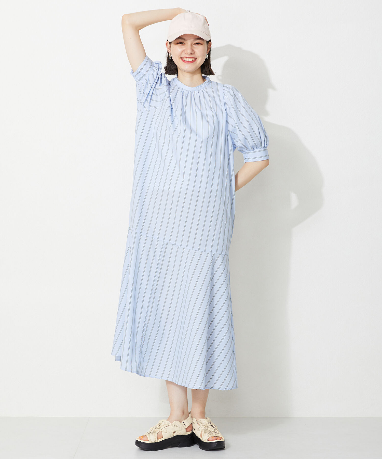 ORiental TRaffic「【アウトレット価格】メッシュバックストラップスポーツサンダル/OT3213」|サンダル|