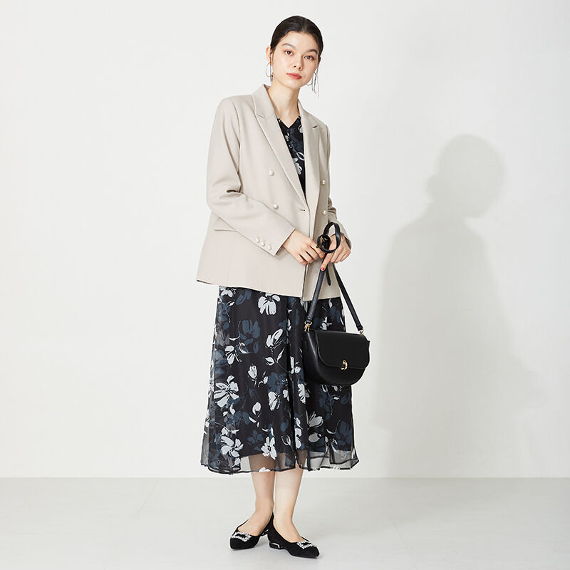 ORiental TRaffic「ビジューモチーフフラットパンプス/31302」|パンプス|