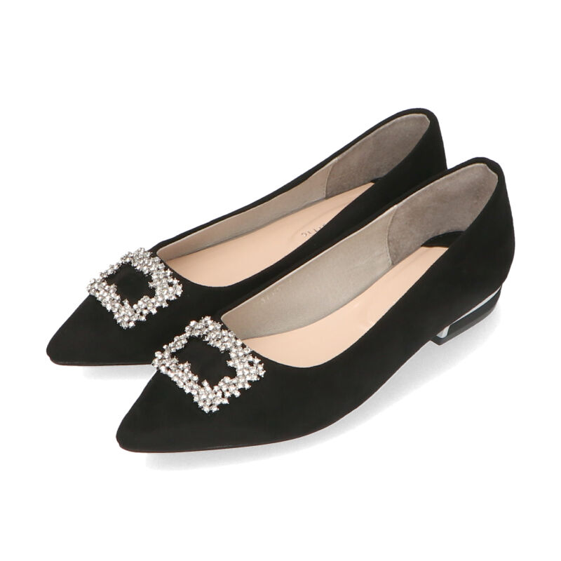 ORiental TRaffic「ビジューモチーフフラットパンプス/31302」|パンプス|