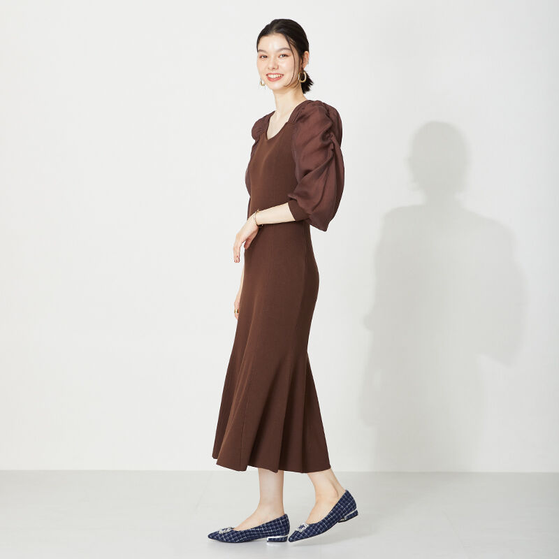 ORiental TRaffic「ビジューモチーフフラットパンプス/31302」|パンプス|