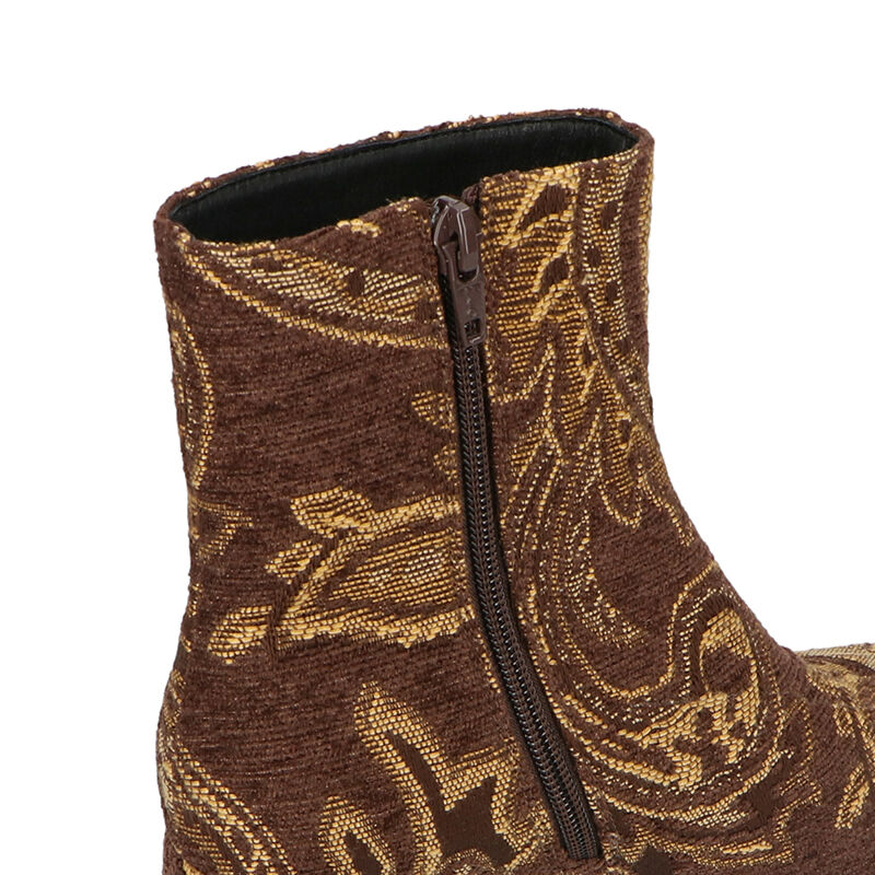 ORiental TRaffic「スクエアトゥヒールカラーブーツ/31418」|ショートブーツ|