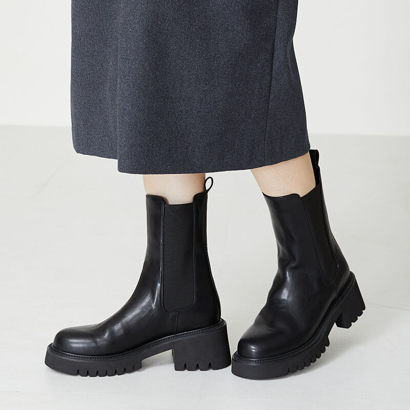 ORiental TRaffic「厚底サイドゴアブーツ/31419」|ショートブーツ|