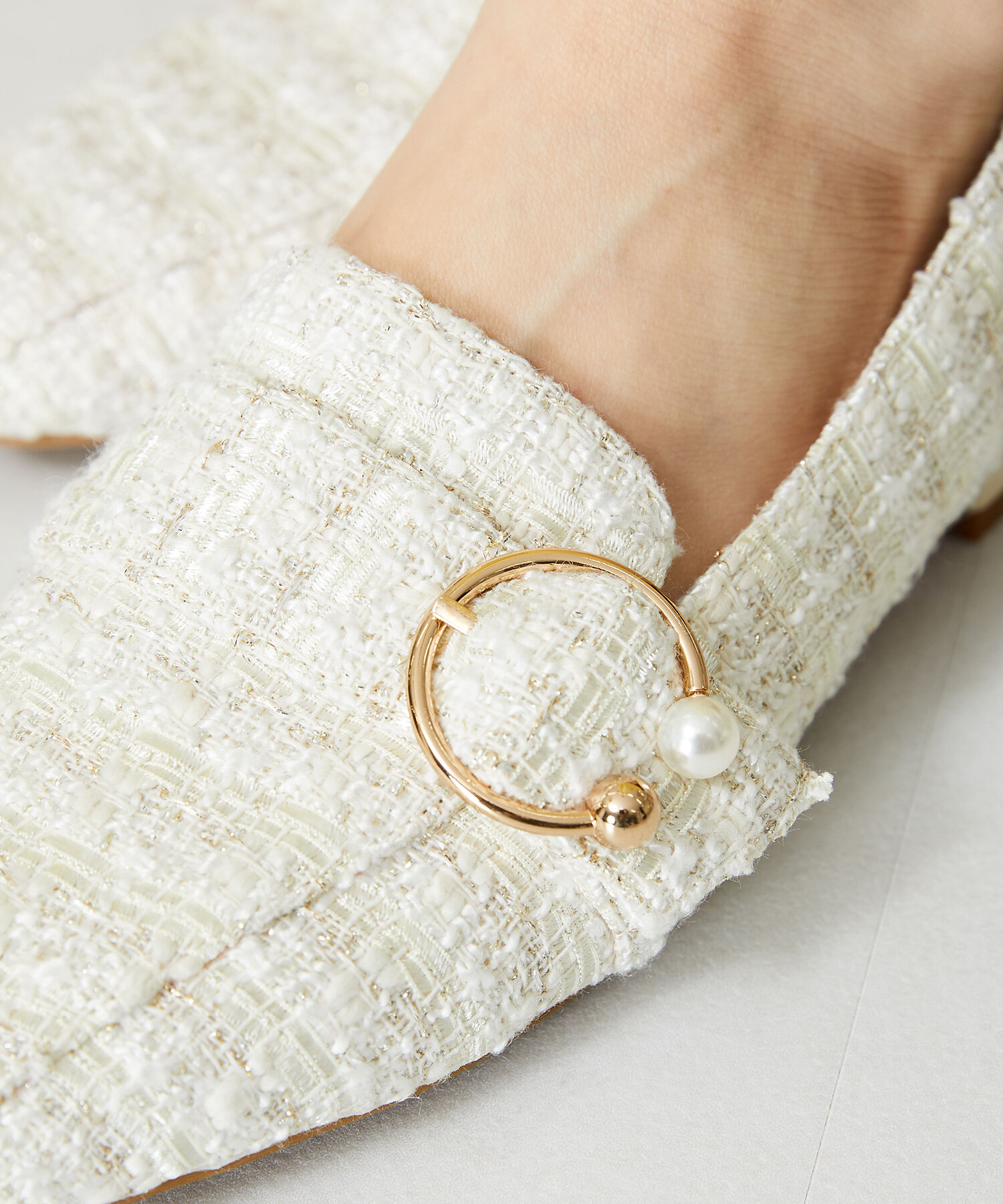 WA Oriental TRaffic「パールモチーフベルトローファー/42105」|パンプス|