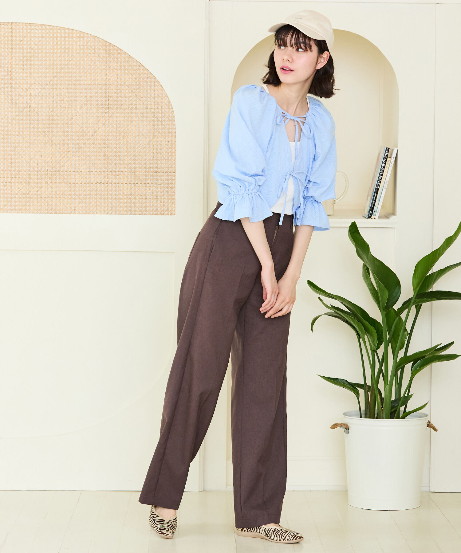 ORiental TRaffic「【洗濯OK】 ニットパンプス /R-3215 軽量 フラット ニット 通気性 柔らかい」|パンプス|