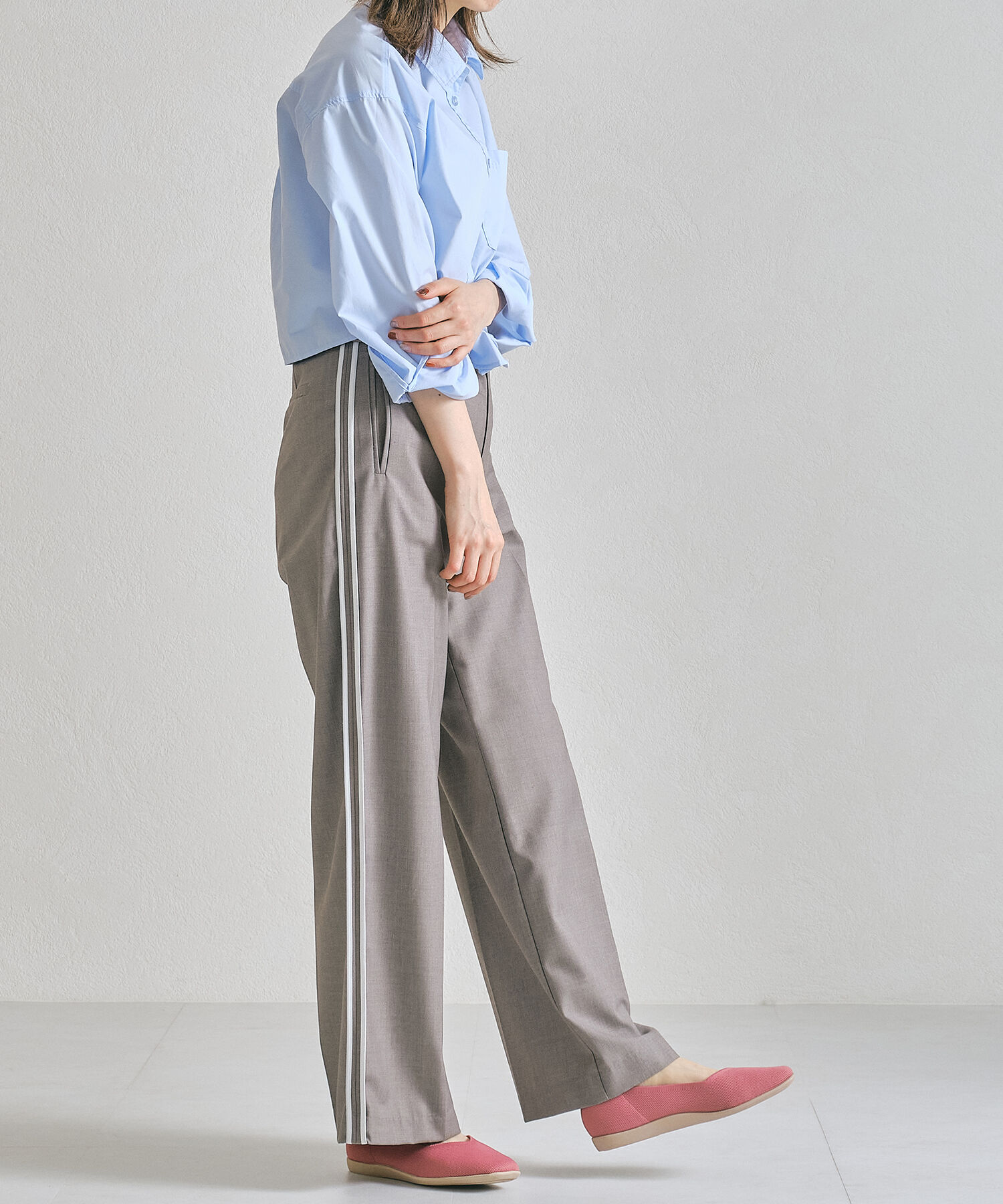 ORiental TRaffic「【洗濯OK】 ニットパンプス /R-3215 軽量 フラット ニット 通気性 柔らかい」|パンプス|