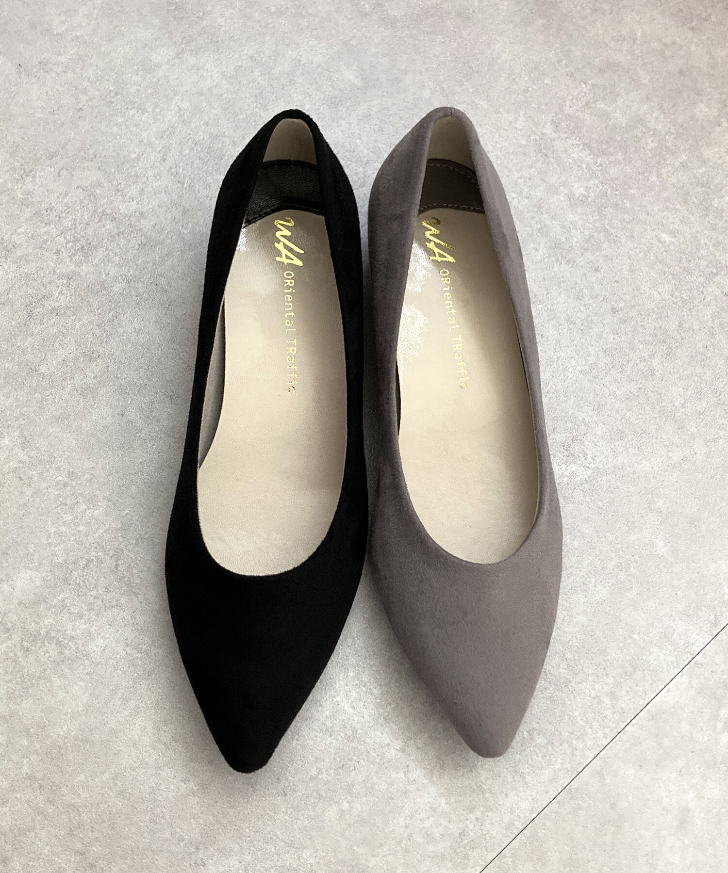 WA Oriental TRaffic「【追加】バイカラーポインテッドトゥパンプス/42302 トレンド　人気 オフィスカジュアル」|パンプス|