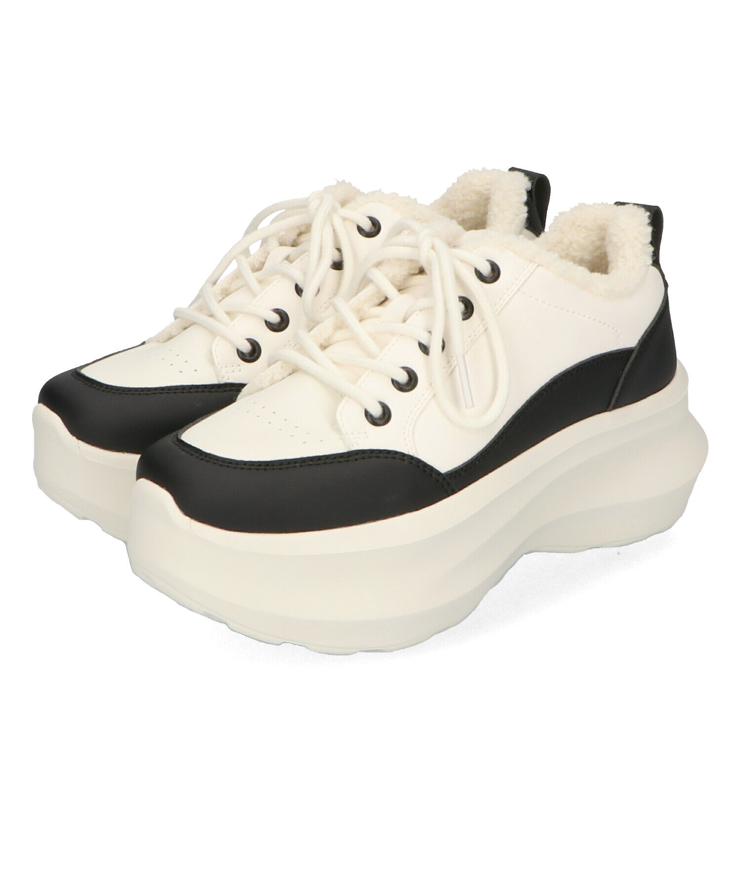 ORiental TRaffic「【 再入荷 】 ボア デザイン 厚底 スニーカー / OT3739」|スニーカー|