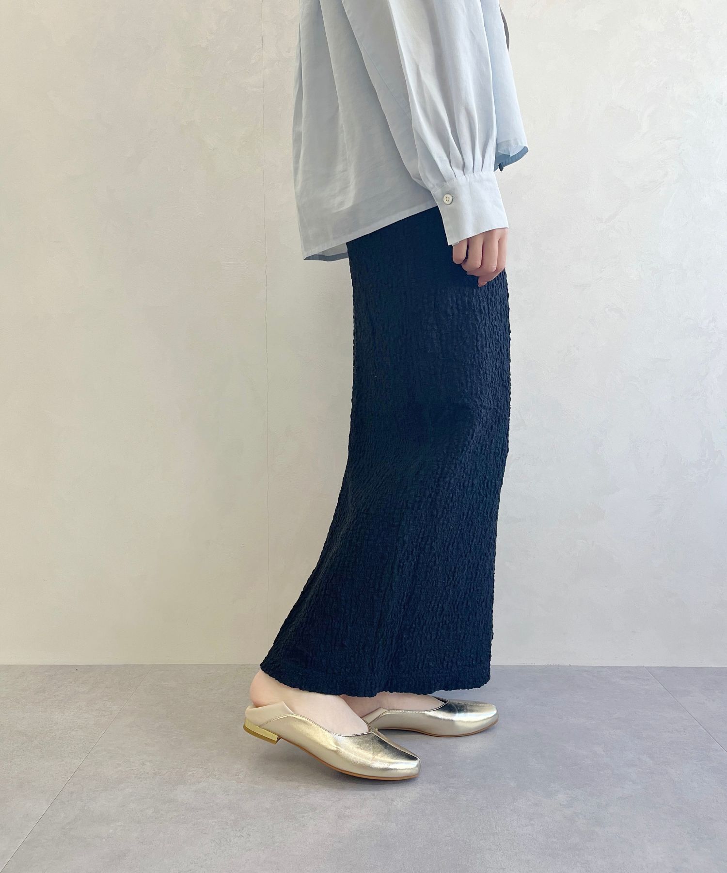 ORiental TRaffic「●通年使える●センターシームバブーシュ/51107 パンプス フラット 柔らかい」|パンプス|