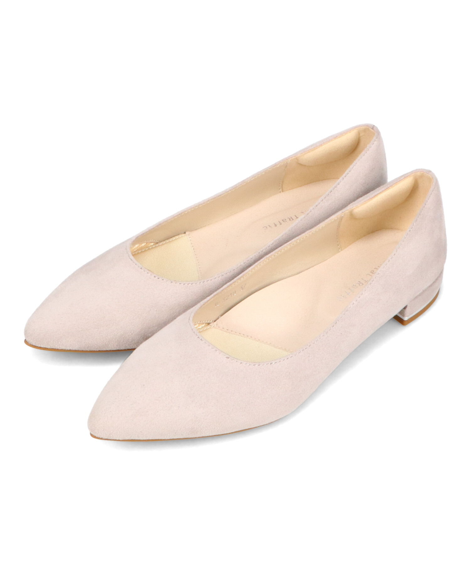 ORiental TRaffic「【跳べるパンプス/シリーズ累計１５０万足突破】メタリックライン フラット /R-3218 パンプス クッション」|パンプス|